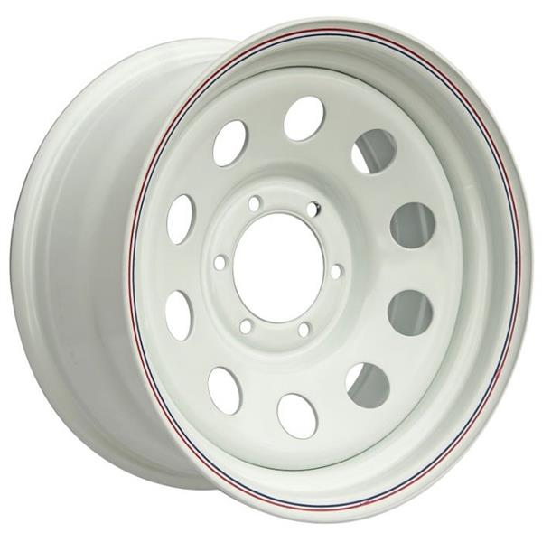 Off-Road-Wheels White 7x16 5*139,7 Et:0 Dia:110,1 W штамповка