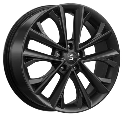 Premium Series КР012 7x18 5*114,3 Et:37 Dia:66,6 Fury Black литой