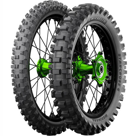 Michelin STARCROSS 6 MEDIUM HARD (Задняя) 110/100 R18 64M (Задняя) (кросс) (NHS)