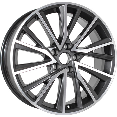 Premium Series КР010 7,5x18 5*108 Et:36 Dia:65,1 Diamond gloss graphite литой