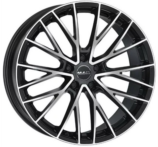 MAK Speciale-D 11,5x22 5*112 Et:40 Dia:66,6 Gloss Black литой