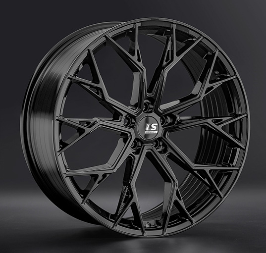 LS wheels FlowForming RC61 9x21 5*114,3 Et:43 Dia:67,1 bk литой